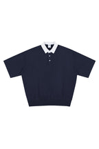 Retro Colorblock Polo Shirt