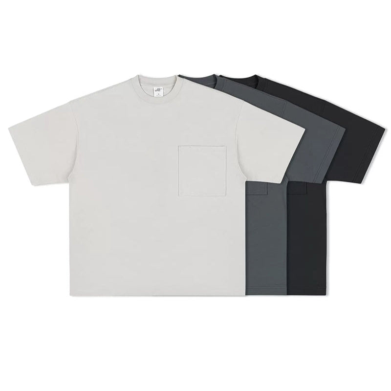 Oversized Pocket Quick-Dry Tee