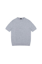 Cable Knit T-Shirt