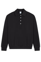 Oversized Polo Sweatshirt