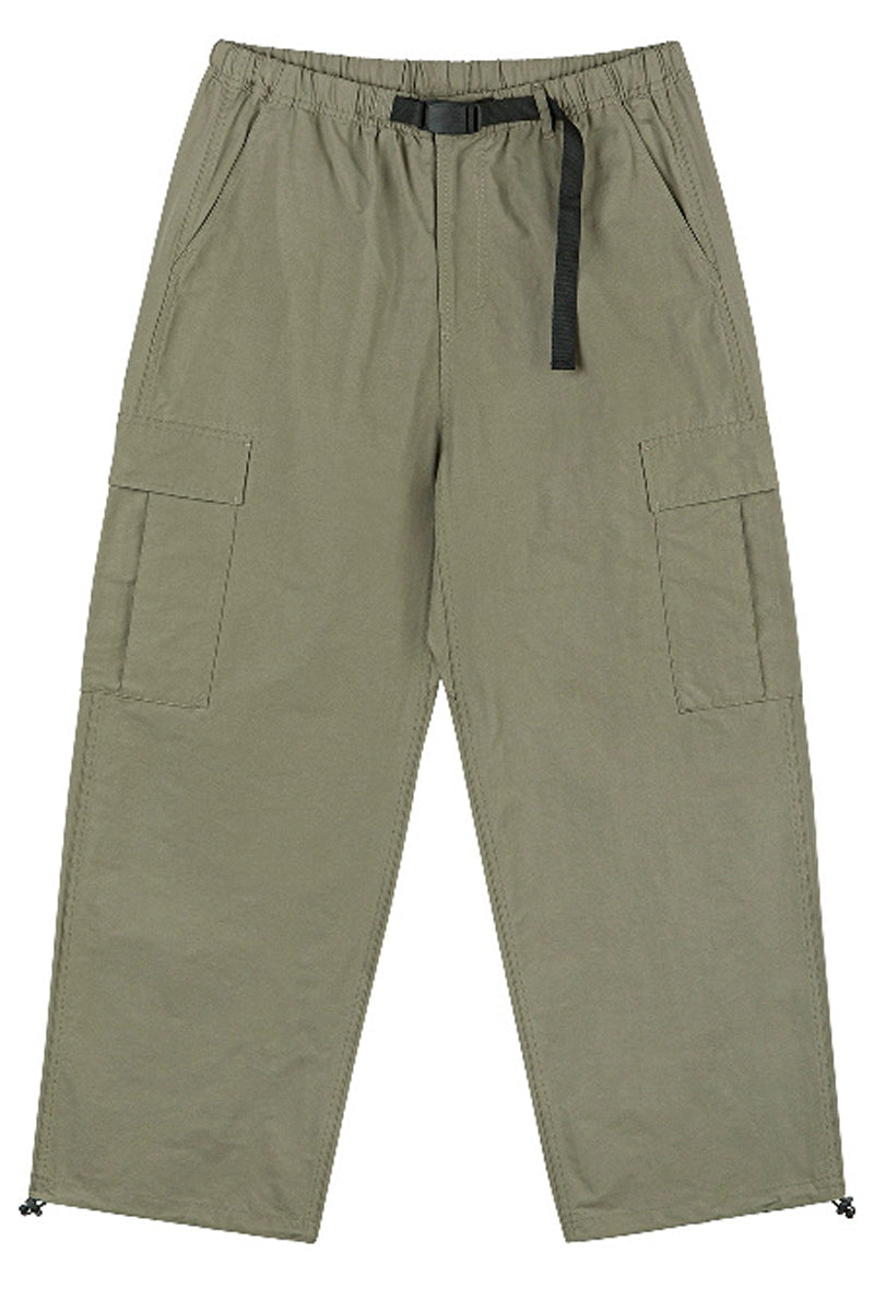 Tapered Utility Pants with Belt