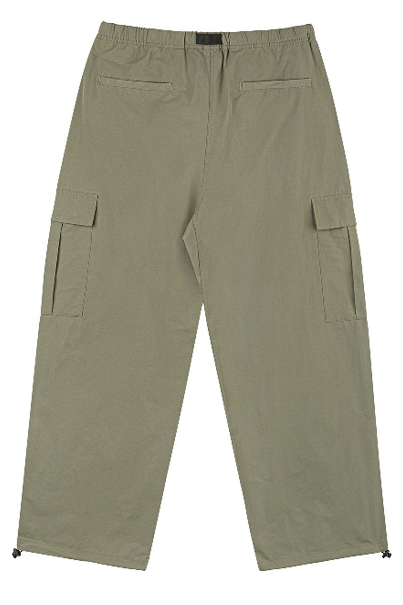 Tapered Utility Pants with Belt