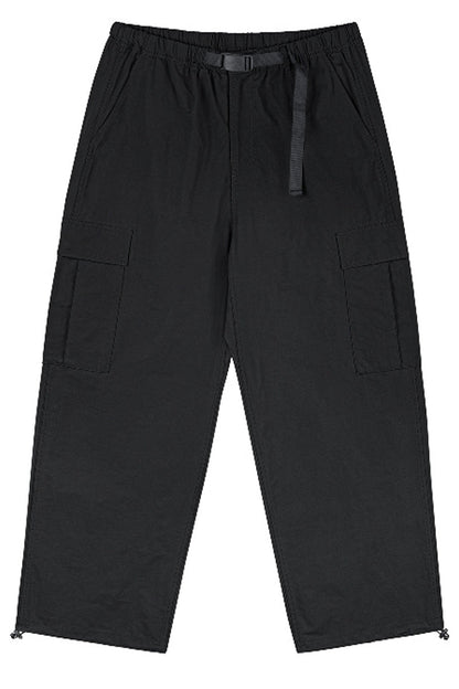 Tapered Utility Pants with Belt