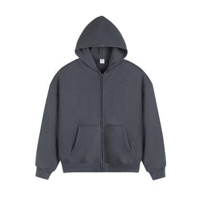 Heavy Zip-Up Hoodie