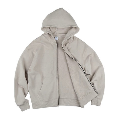 Heavy Zip-Up Hoodie